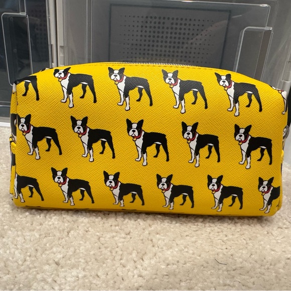 Marc Tetro Frenchie Boston Terrier All Over Print AOP Cosmetic Pouch Travel Case - Picture 5 of 11